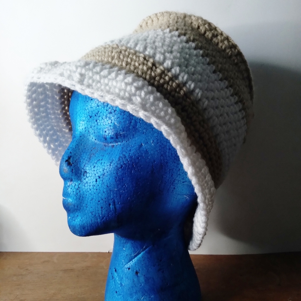 Bucket Style Hand Crochet Hat